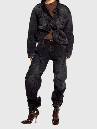 Чорна куртка Y/PROJECT : фото 6 - Invogue