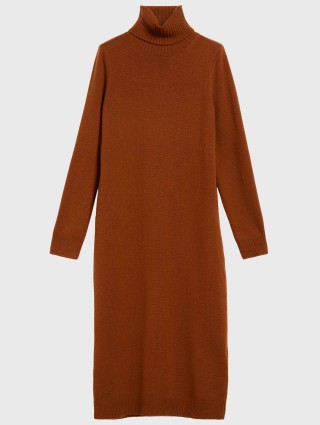 Коричневая сукня MAX MARA: фото - Invogue