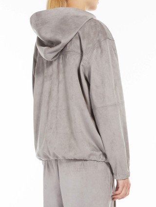 Серая куртка MAX MARA: фото 2 - Invogue
