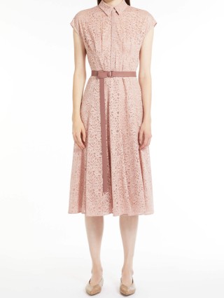 Кремовое платье MAX MARA: фото 1 - Invogue
