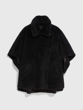 Чорне пончо MAX MARA : фото - Invogue