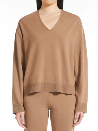 Бежевий светр MAX MARA : фото 1 - Invogue