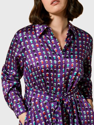 Фіолетова сукня MARINA RINALDI : фото 2 - Invogue