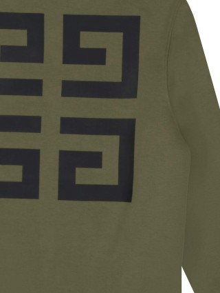 Зелена кофта GIVENCHY KIDS : фото 3 - Invogue