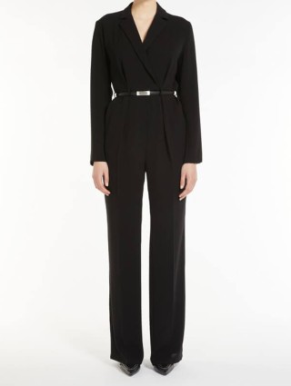 Чёрный комбинезон MAX MARA: фото 1 - Invogue