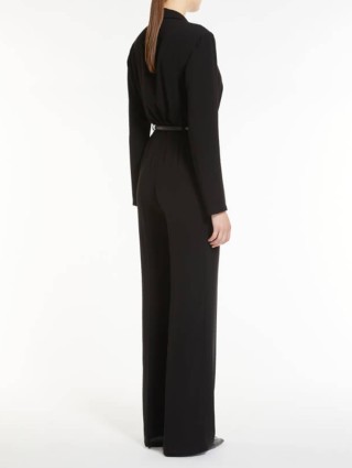 Чёрный комбинезон MAX MARA: фото 2 - Invogue