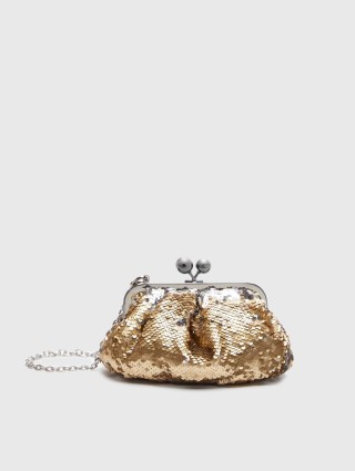 Бежевая сумка WEEKEND ACCESSORIES: фото - Invogue