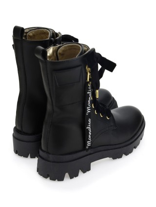 Чорні черевики MONNALISA : фото 2 - Invogue