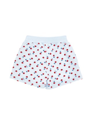 Блакитні шорти MONNALISA : фото 1 - Invogue