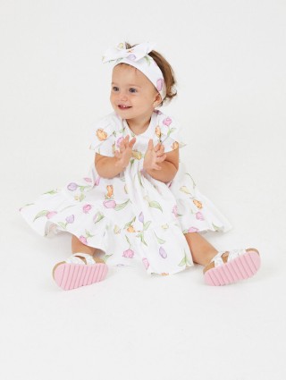 Білі босоніжки MONNALISA : фото 5 - Invogue