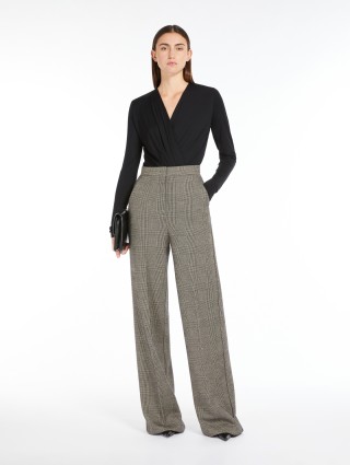 Черное боди Max Mara из эластичного трикотажа: фото 3 - Invogue
