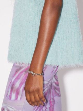 Браслет-манжета Acne Studios с логотипом: фото 1 - Invogue
