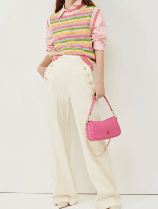 Бежеві брюки MARELLA : фото 4 - Invogue