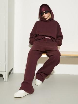 Бордові джогери MAX&CO бавовняні: фото 1 - Invogue