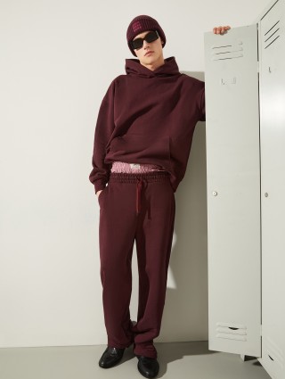 Бордові джогери MAX&CO бавовняні: фото 2 - Invogue