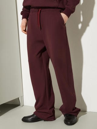 Бордові джогери MAX&CO бавовняні: фото 3 - Invogue
