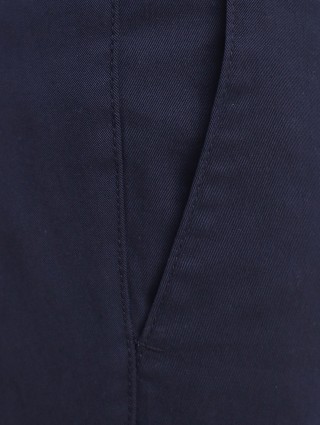 Темно-сині брюки BOSS з еластичної бавовни: фото 5 Темно-сині брюки BOSS з еластичної бавовни: фото 5 - Invogue