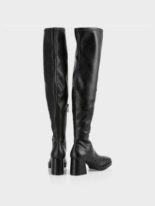 Чёрные сапоги MARC CAIN: фото 2 - Invogue