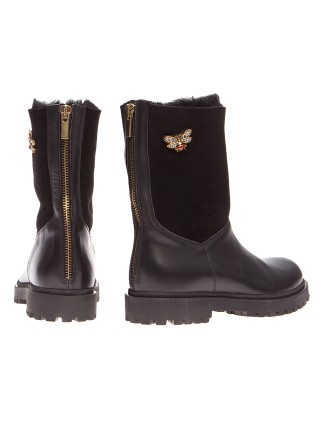 Чорні чоботи FLORENS : фото 2 - Invogue