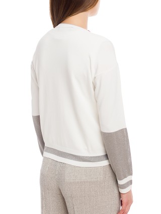 Молочний кардиган MAX MARA : фото 6 - Invogue