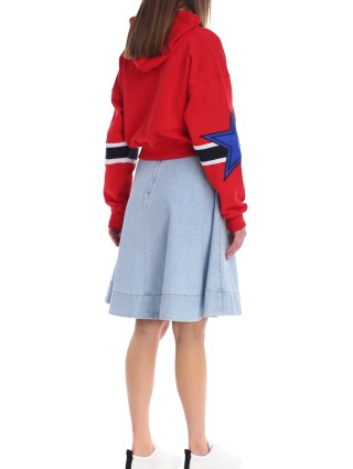 Красный свитшот MSGM: фото 4 - Invogue
