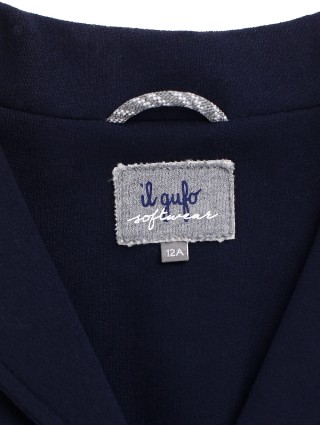 Синій жакет IL GUFO : фото 3 - Invogue