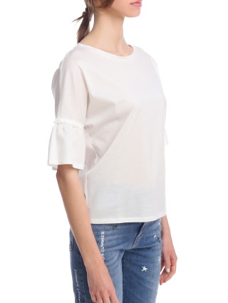 Белый топ WEEKEND MAX MARA: фото 5 - Invogue