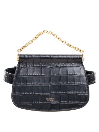 Чёрная сумка MAX MARA: фото 2 - Invogue