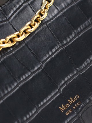 Чёрная сумка MAX MARA: фото 7 - Invogue