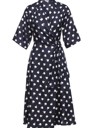 Синее платье MAX MARA: фото 2 - Invogue