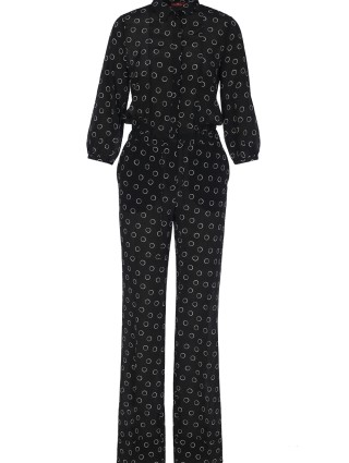 Чорний комбінезон MAX MARA : фото 2 - Invogue