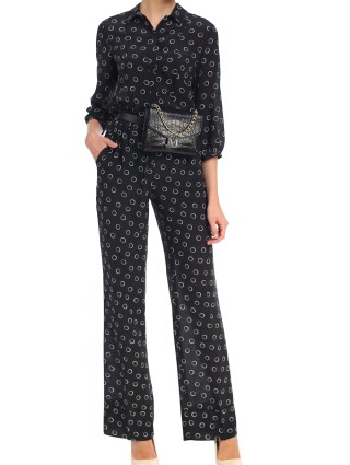 Чорний комбінезон MAX MARA : фото 3 - Invogue