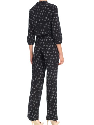 Чорний комбінезон MAX MARA : фото 4 - Invogue