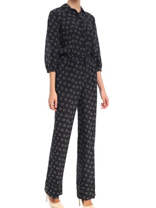 Чорний комбінезон MAX MARA : фото 5 - Invogue