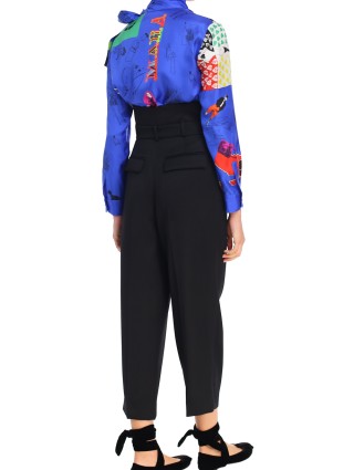 Чёрные брюки MAX MARA: фото 4 - Invogue