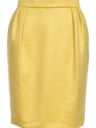 Жовта спідниця MAX MARA : фото - Invogue