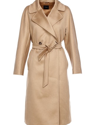 Коричневе пальто WEEKEND MAX MARA : фото 2 - Invogue
