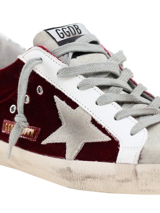 Красные сникерсы GOLDEN GOOSE: фото 6 - Invogue