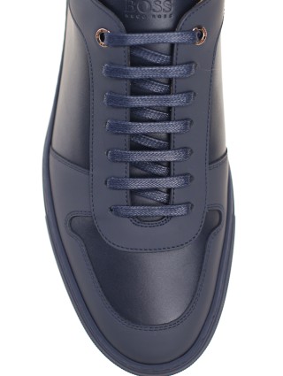 Темно-сині кеди BOSS : фото 7 - Invogue