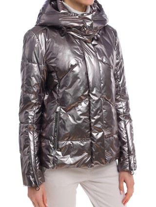 Серая куртка MARC CAIN: фото 5 - Invogue