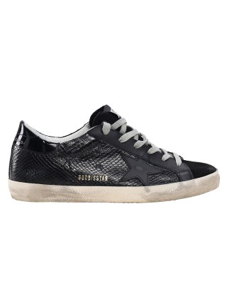 Чёрные сникерсы GOLDEN GOOSE: фото 2 - Invogue