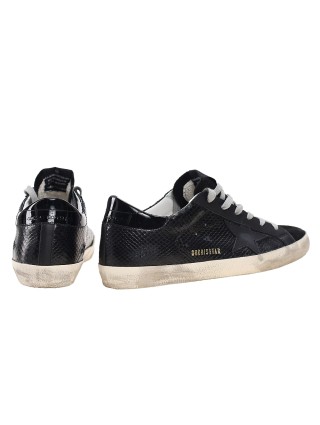Чёрные сникерсы GOLDEN GOOSE: фото 5 - Invogue
