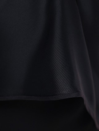 Чёрный топ HELMUT LANG: фото 8 - Invogue
