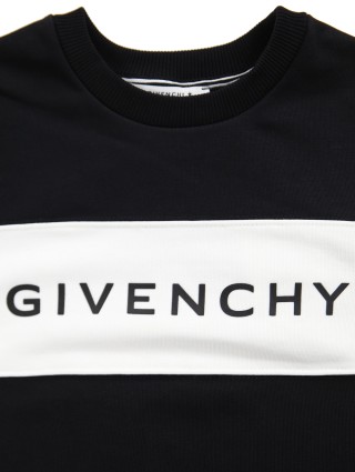 Чёрная кофта GIVENCHY KIDS: фото 4 - Invogue