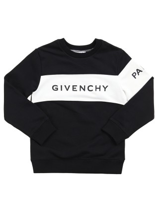 Чёрная кофта GIVENCHY KIDS: фото 2 - Invogue