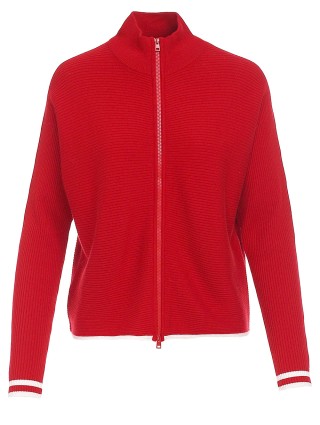 Червоний кардиган MARC CAIN : фото 2 - Invogue