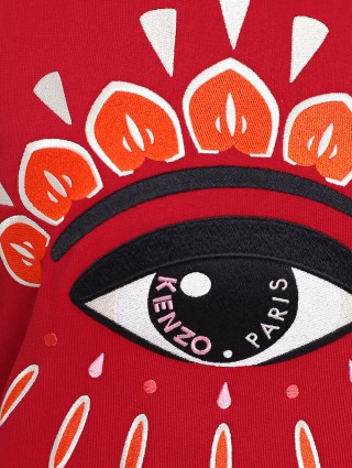 Бордовый свитшот KENZO: фото 7 - Invogue