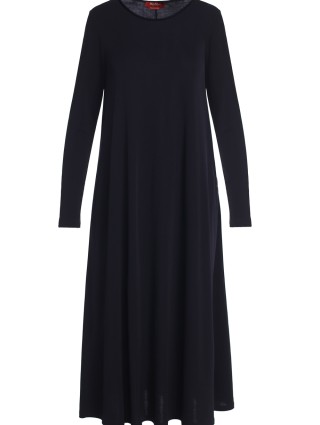 Синее платье MAX MARA: фото 2 - Invogue