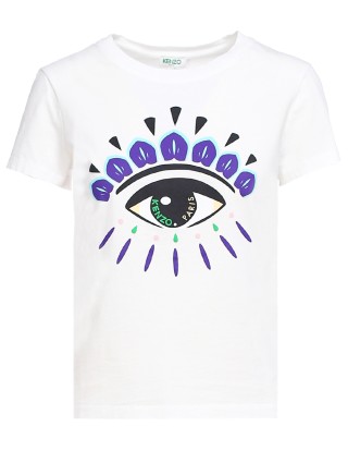 Белая футболка KENZO: фото - Invogue