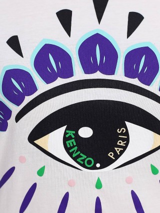 Белая футболка KENZO: фото 5 - Invogue